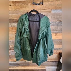WearGuard Waterproof Nylon Rain Jacket | XXL | Forest Green | Breathable Workwea